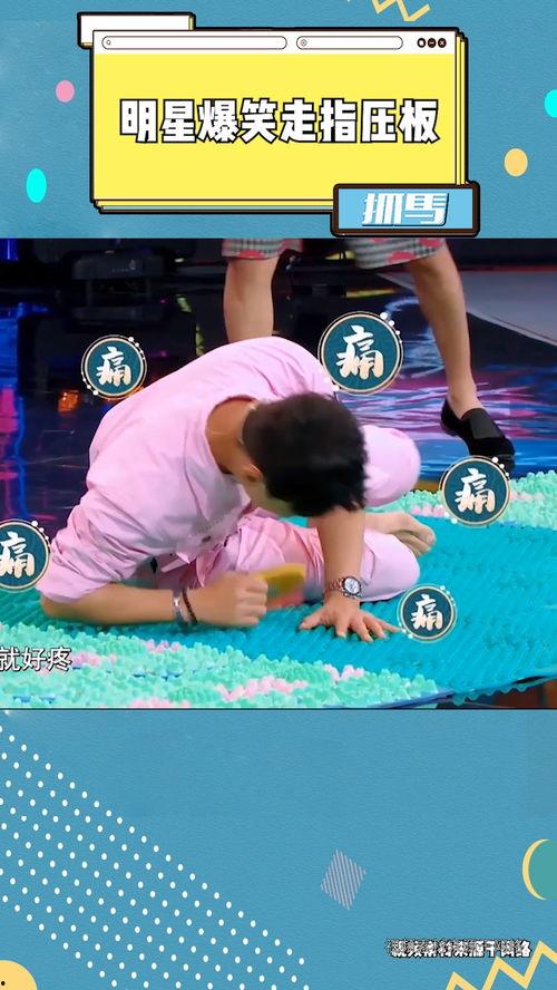 明星指压板,明星挑战极限！揭秘指压板上的明星风采