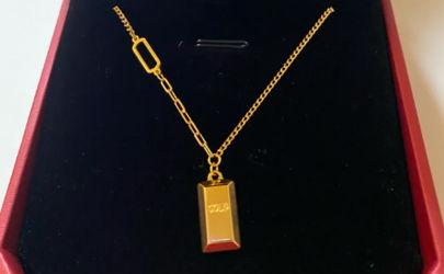 周大福网红项链心,潮流与品质的完美融合