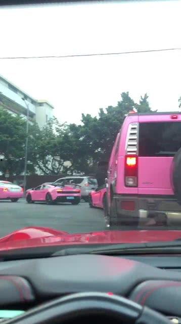 哈市网红车队,驰骋街头，演绎现代都市风采